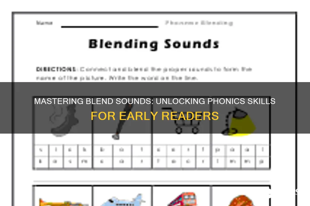how many blend sounds in phonics