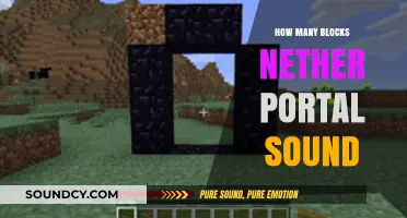 Understanding the Nether Portal Sound's Block Range in Minecraft