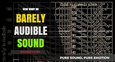 Barely Audible Sound Levels: Understanding the Quietest Decibel Thresholds