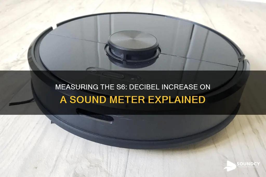 how many db extra for s6 on sound meter