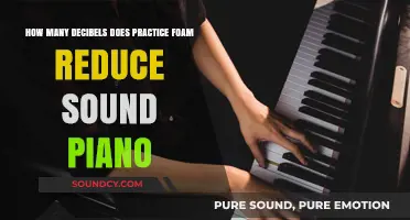Effective Sound Reduction: Decibel Decrease with Practice Foam for Piano