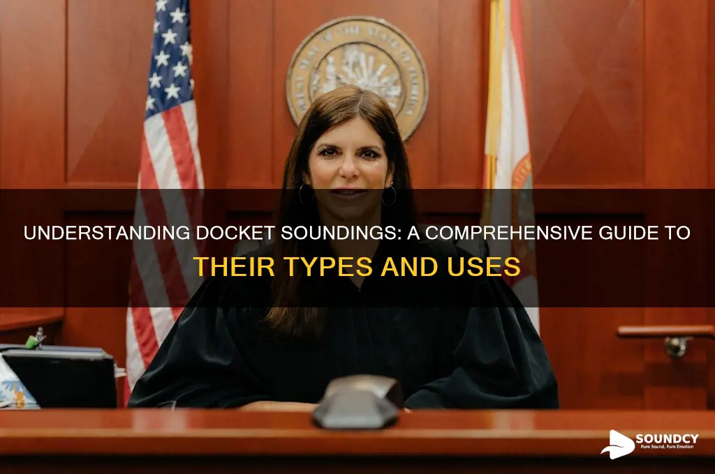 how many docket soundings are there