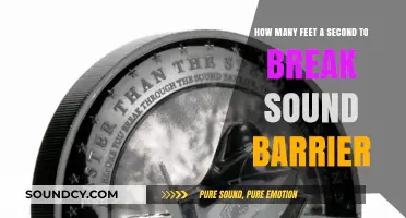 Breaking the Sound Barrier: Feet per Second Explained