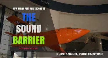 Breaking the Sound Barrier: Understanding Its Speed in Feet per Second