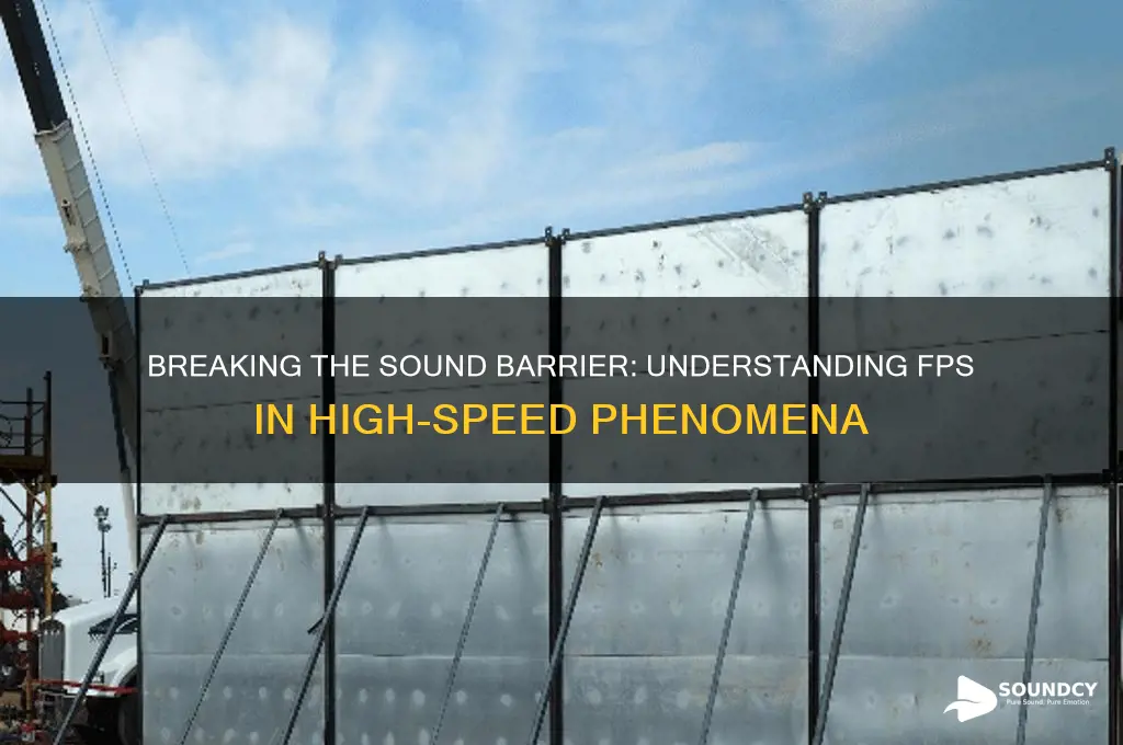 how many fps is sound barrier