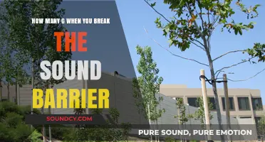 Breaking the Sound Barrier: Understanding the G-Forces Involved