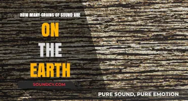 Exploring Earth's Sonic Grains: Counting the Sounds of Our Planet