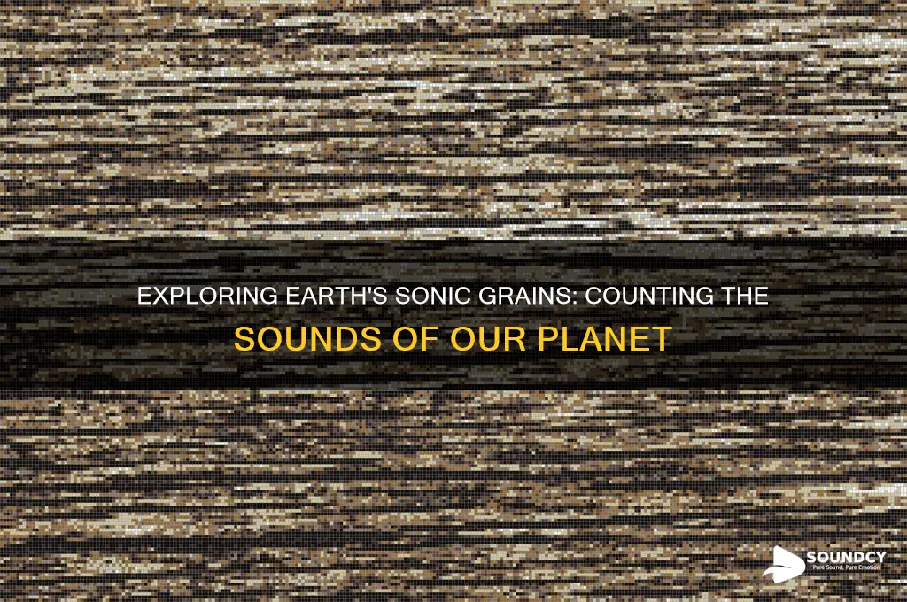 how many grains of sound are on the earth