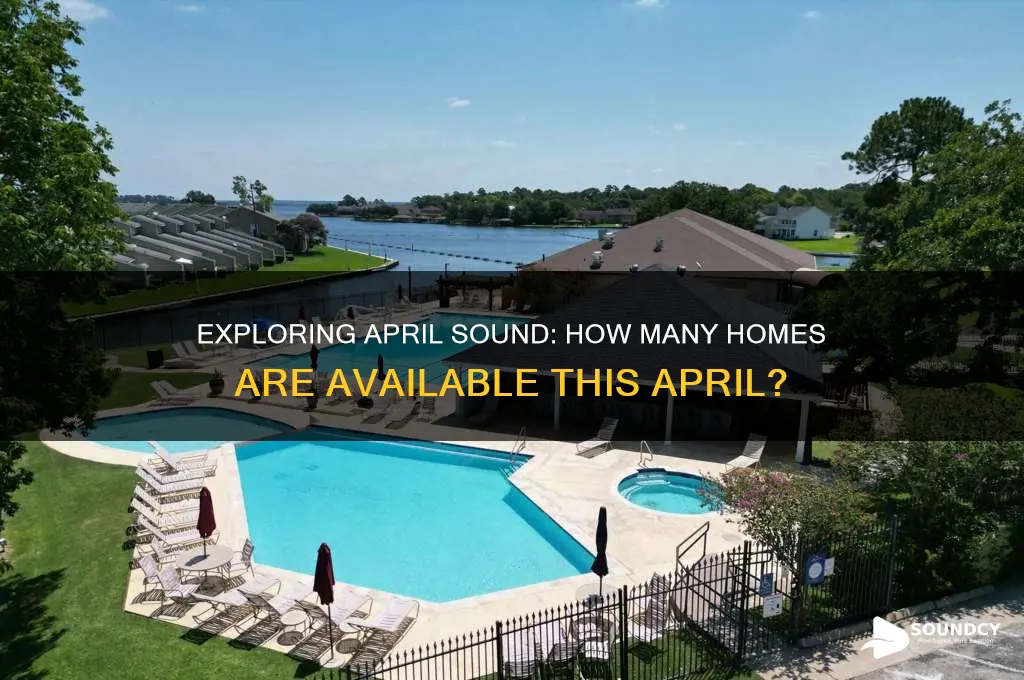 how many homes in april sound