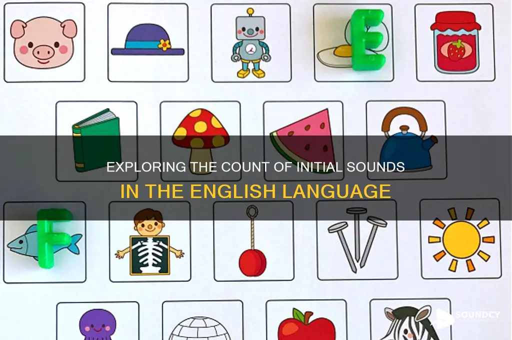 how many initial sounds are there