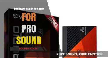 Pro Sound kHz Requirements: Finding the Optimal Frequency Range