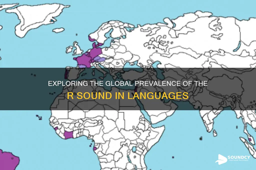 how many languages have r sound