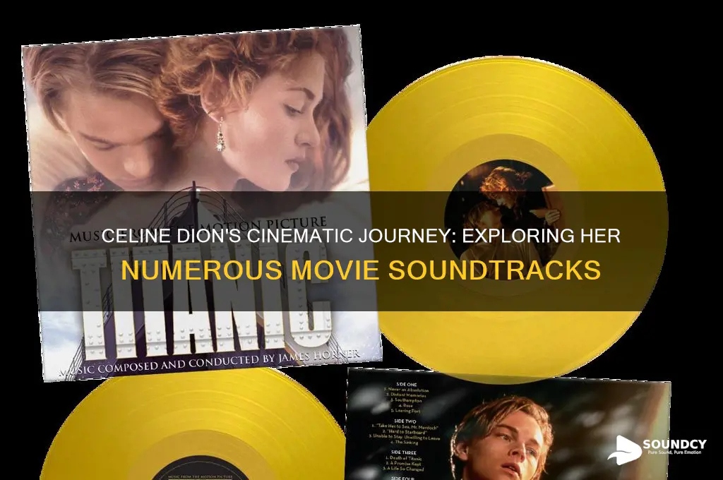 how many movie sound tracks has celi e dion