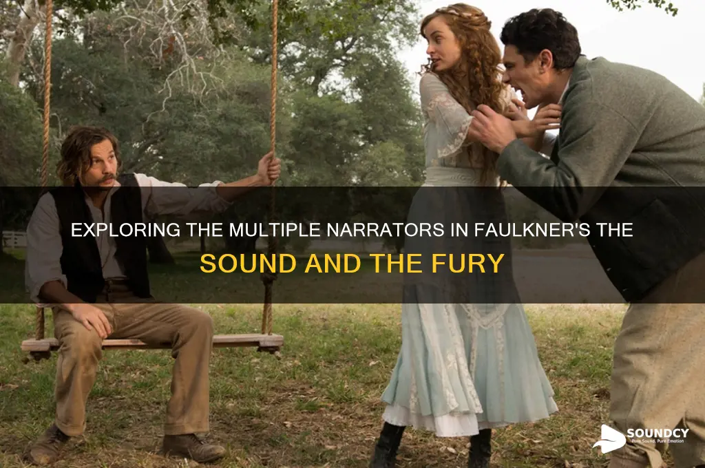 how many narrators did sound and the fury hace
