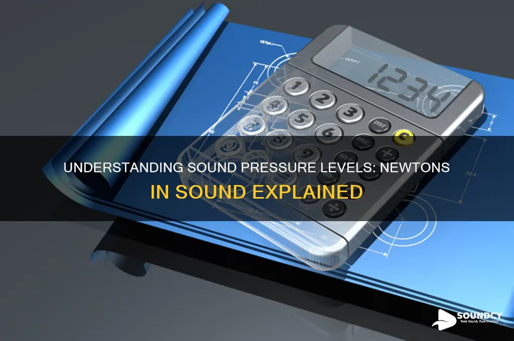 how many newtons in sound