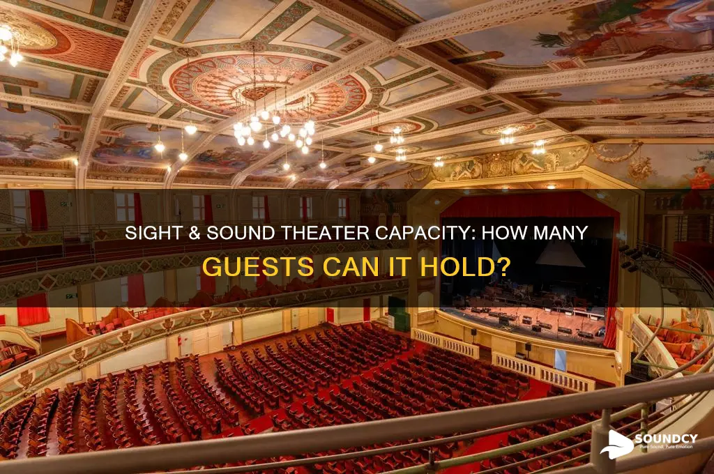 how many people does sight and sound theater hold