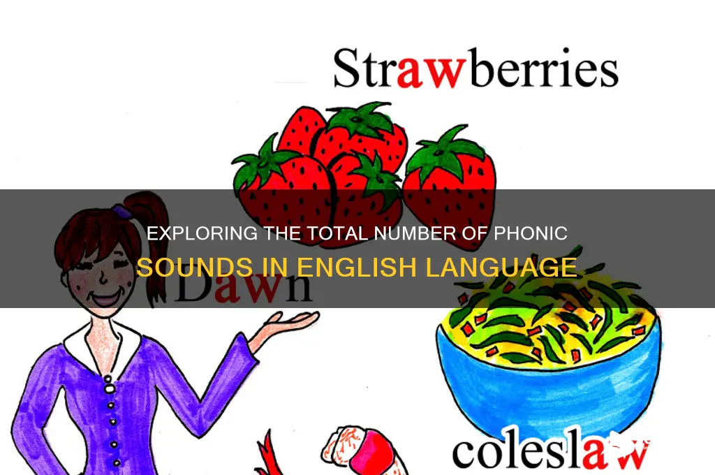 how many phonic sounds are there