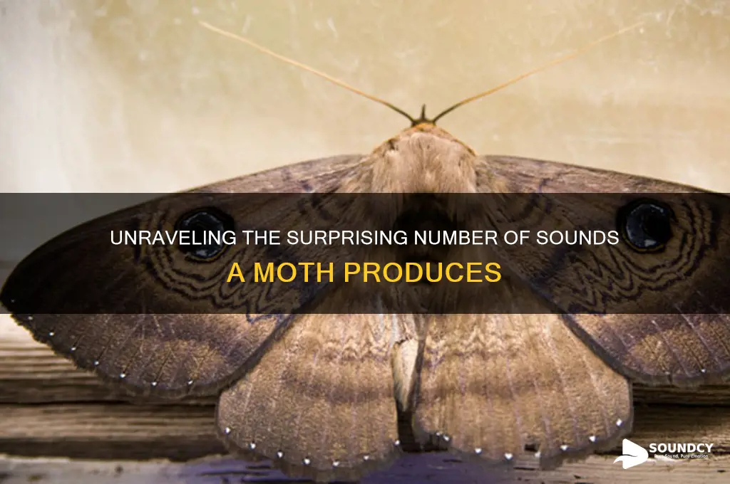 how many sound are in moth