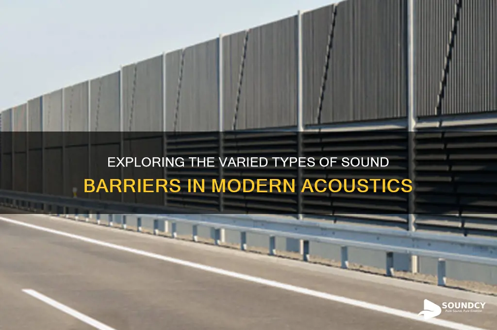 how many sound barriers are there