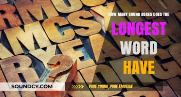 Exploring the Longest Word's Phonetic Structure: Counting Its Sound Boxes