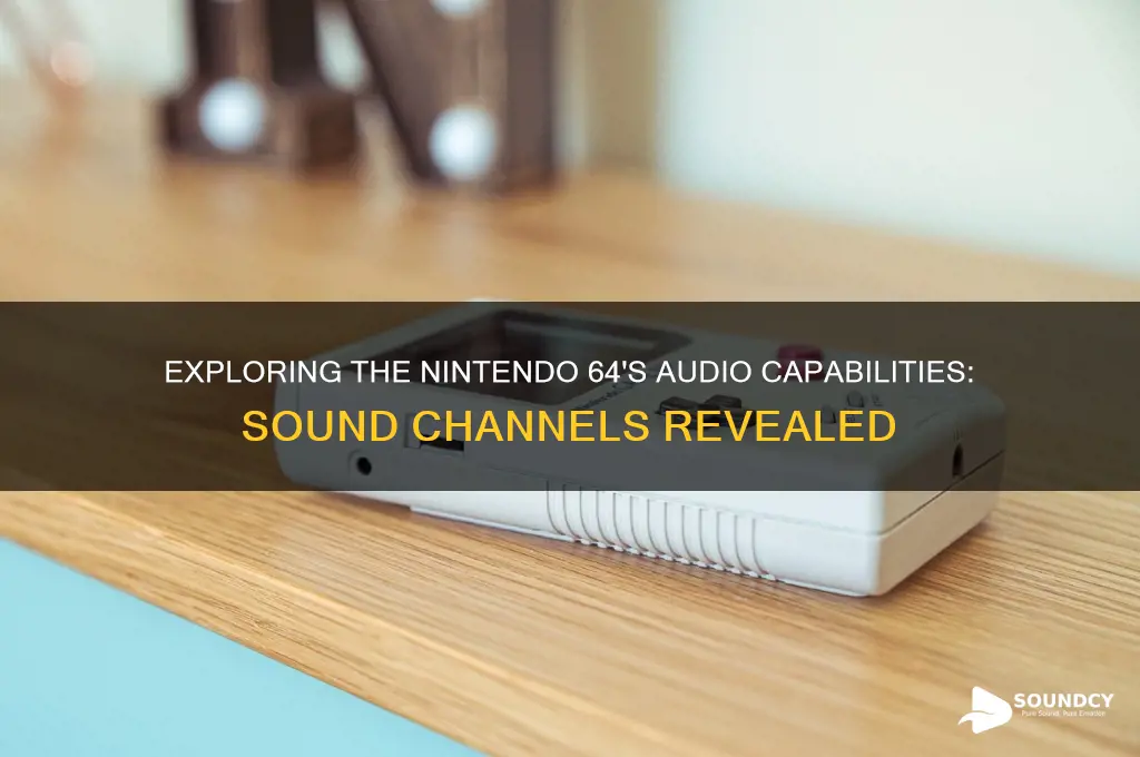 how many sound channels are on the nintendo 64