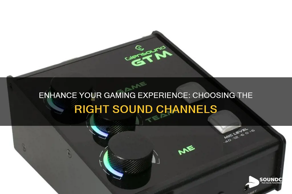 how many sound channels for gaming