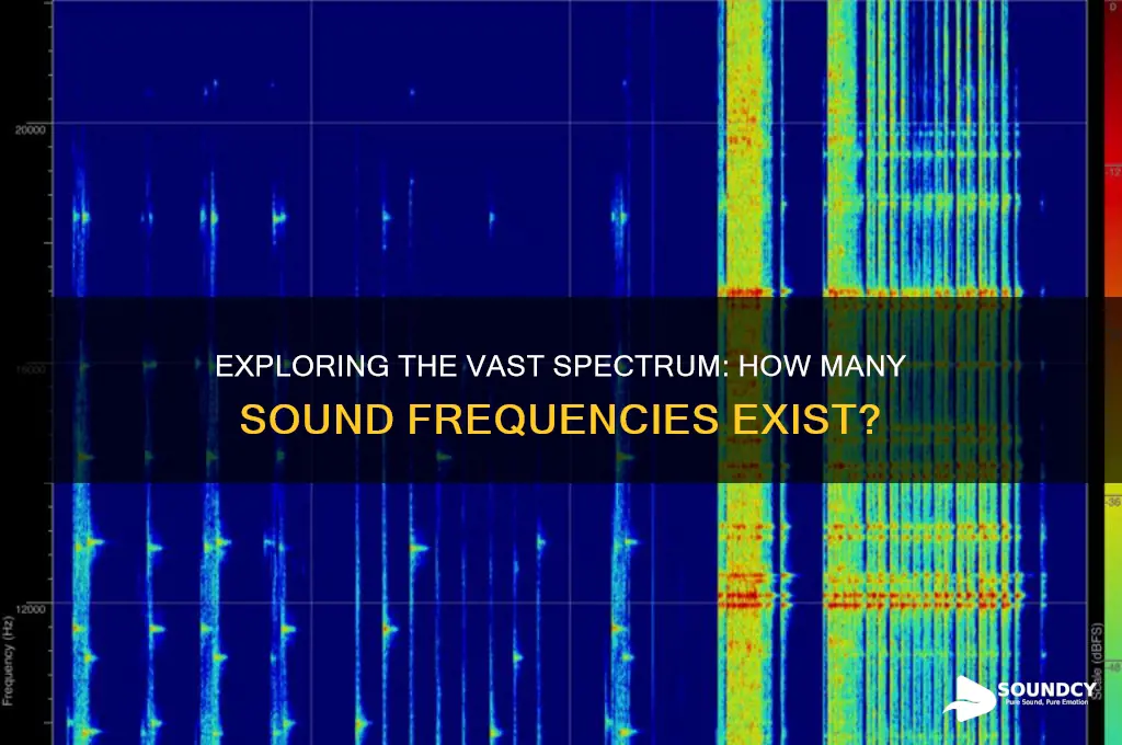 how many sound frequencies are there