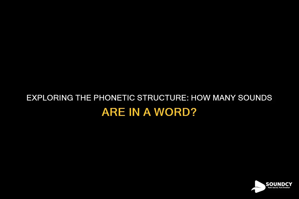 how many sound in a word