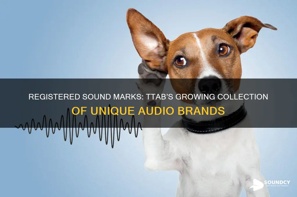 how many sound marks are registered with the ttab