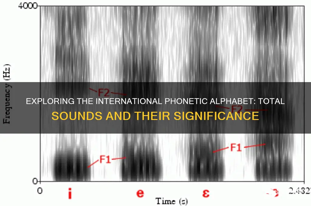 how many sounds are a part of the ipa