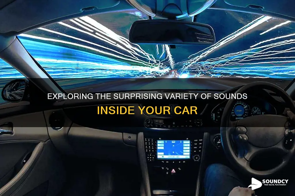 how many sounds are in car