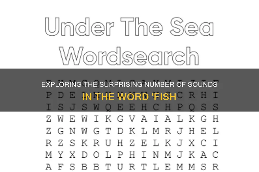 how many sounds are in fish