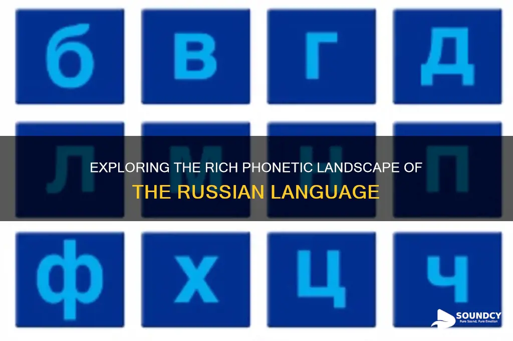how many sounds are in russion