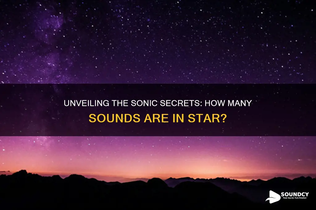 how many sounds are in star