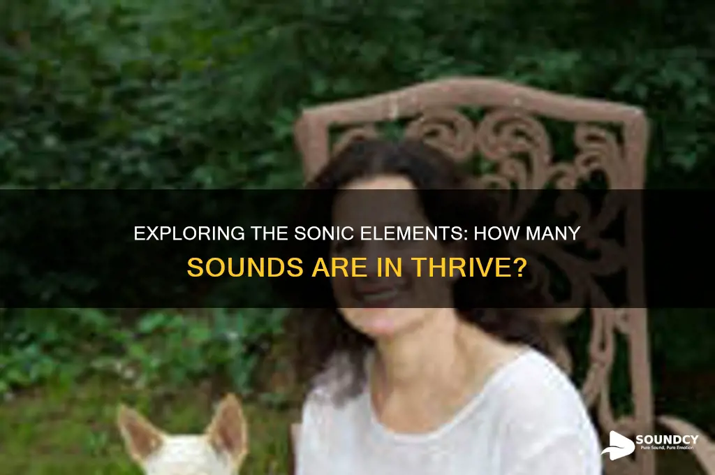 how many sounds are in thrive