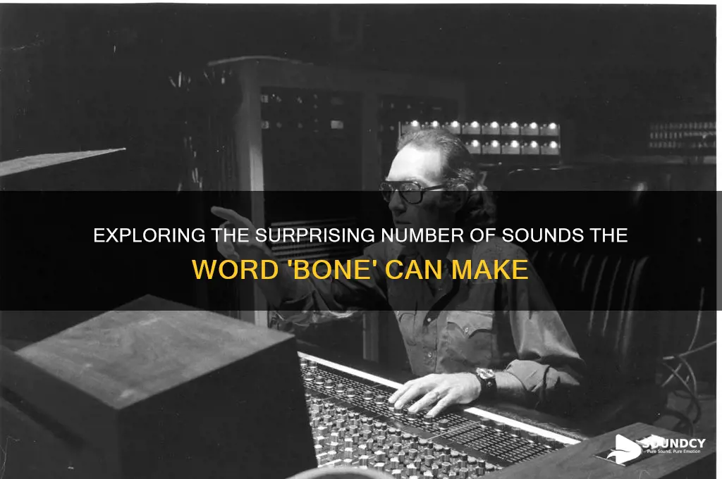 how many sounds does bone have