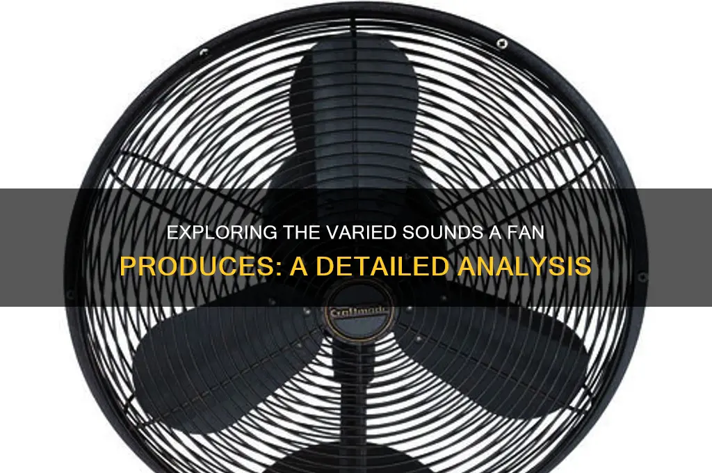 how many sounds does fan have