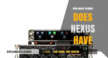 Exploring Nexus: Unveiling the Total Number of Sounds It Offers