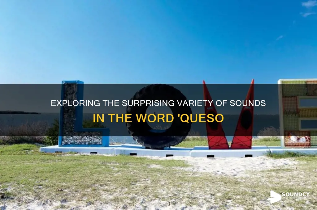 how many sounds does queso have