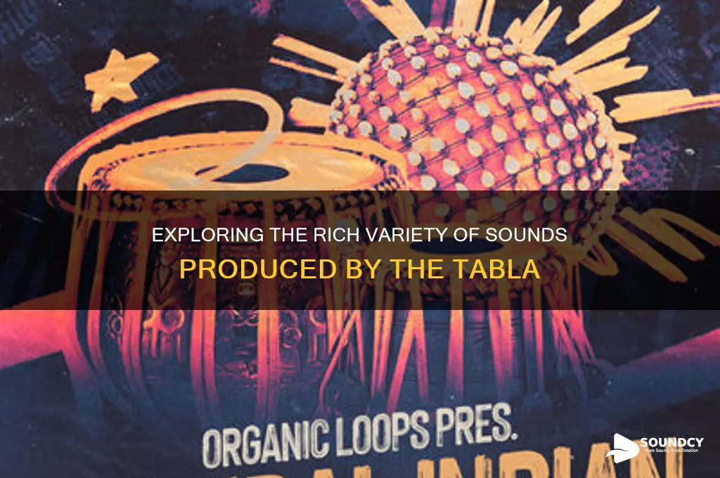 how many sounds does tabla produce