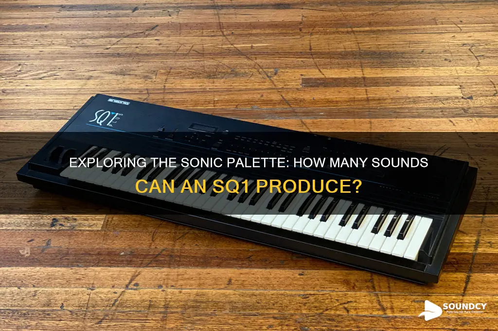 how many sounds in an sq1