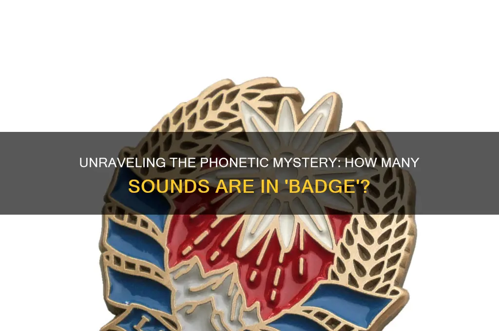 how many sounds in badge