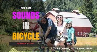 Exploring the Surprising Number of Sounds a Bicycle Produces