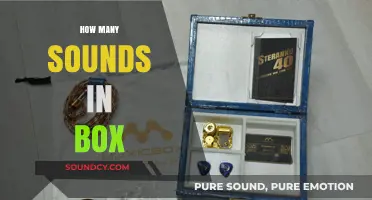 Unboxing the Mystery: Exploring the Number of Sounds in a Box