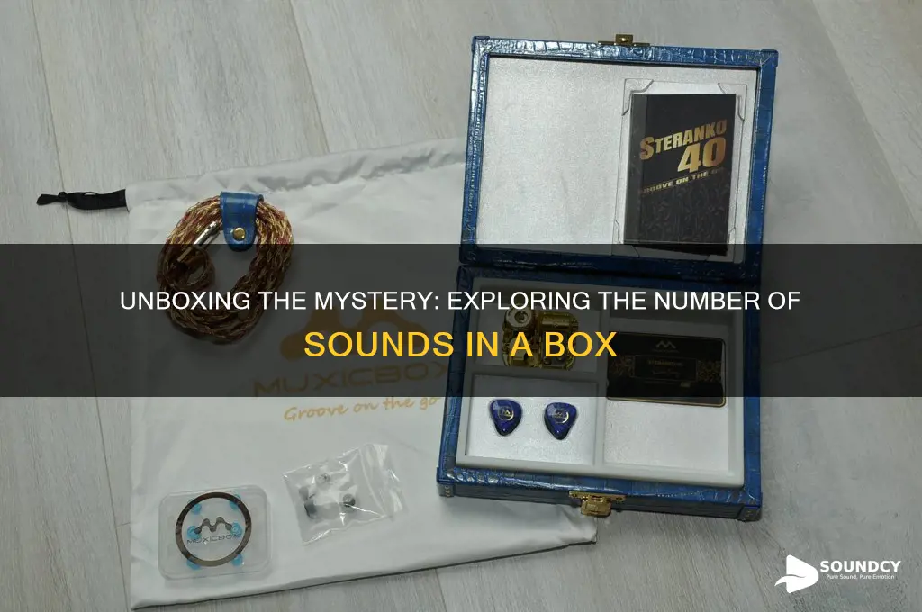 how many sounds in box