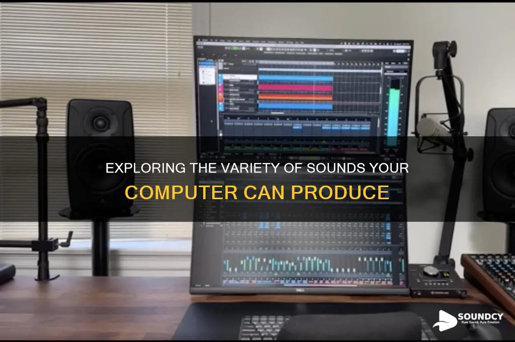 how many sounds in computer