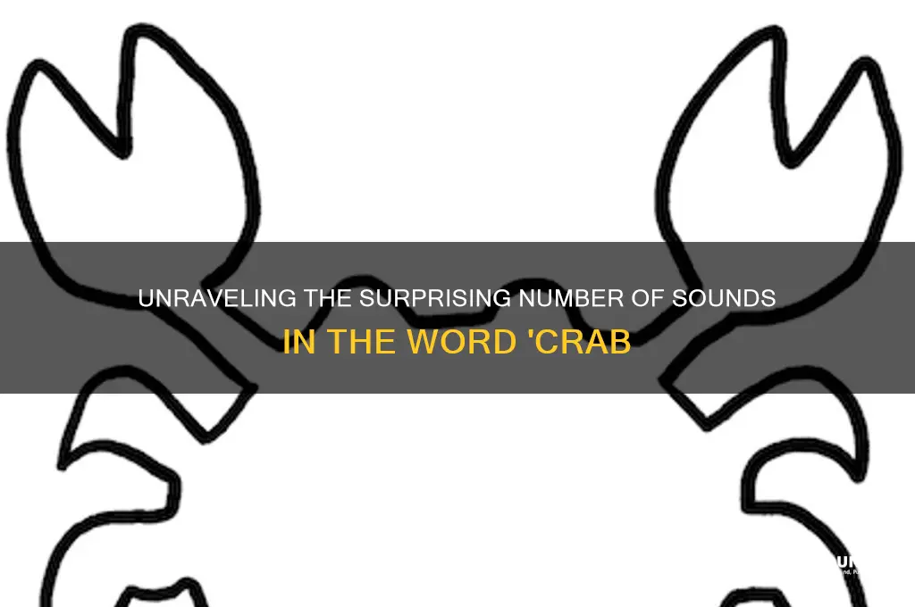 how many sounds in crab