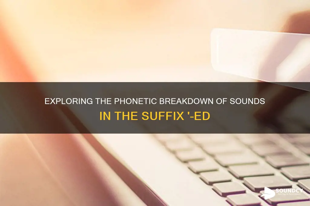 how many sounds in ed