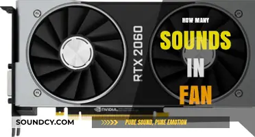 Exploring the Surprising Number of Sounds a Fan Produces