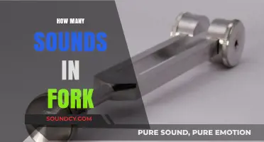 Unraveling the Surprising Number of Sounds a Fork Can Produce